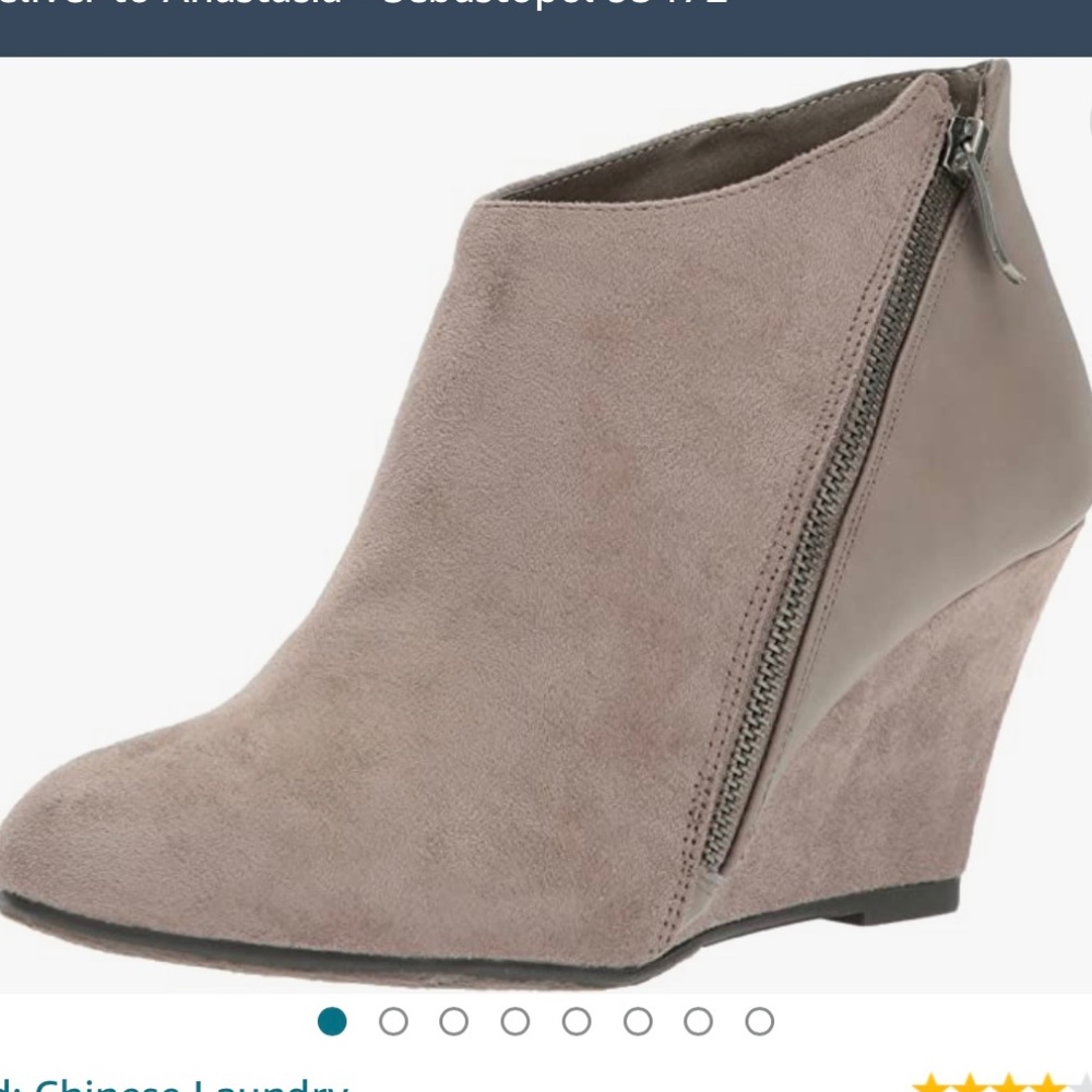 CL Wedge Booties